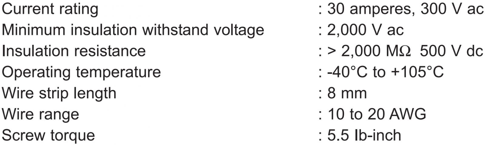 טרמינל בלוק MULTICOMP MODULAR TERMINAL BLOCK 6.35MM PCB